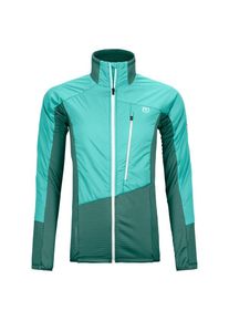 Woll- & Merinojacke Ortovox Westalpen Swisswool Hybrid Jacket Damen (Gr M |türkis)