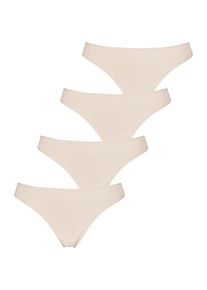 Lascana String beige Gr. 44/46 für Damen. Körpernah. Nachhaltig.