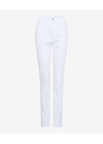 Brax Damen Five-Pocket-Hose Style MARY, Weiß, Gr. 32