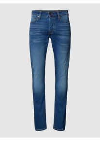 Jack & Jones Slim Fit Jeans in unifarbenem Design Modell 'GLENN'