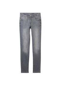 Tom Tailor Damen 3 Sizes in 1 - Kate Skinny Jeans, grau, Uni, Gr. L/32