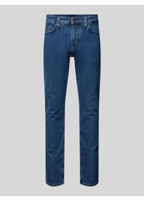 BOSS Orange Slim Fit Jeans mit Label-Applikation Modell 'Delaware'