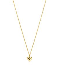 Paul Valentine Heart Necklace 14K Gold Plated