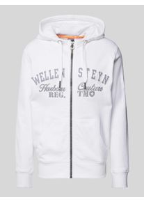 Wellensteyn Sweatjacke mit Logo-Stitching Modell 'STEUERBORD'