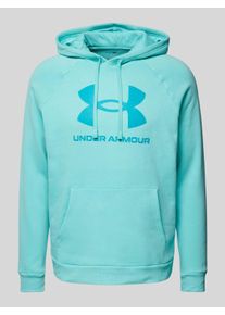 Under Armour Hoodie mit Label-Print Modell 'Rival'