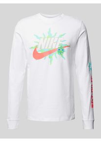 Nike Longsleeve mit Label-Print
