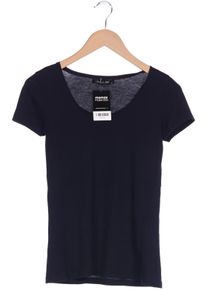 Hallhuber Damen T-Shirt, marineblau