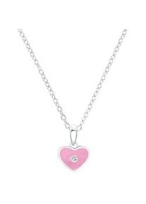 Prinzessin Lillifee Lillifee Halskette 2035981 Silber 925/- mit Anhänger Herz rosa