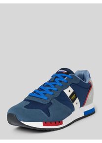Blauer Sneaker mit Schnürung Modell 'QUEENS'