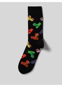 Happy Socks Socken mit Motiv-Print Modell 'Disco Shoes'