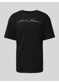 Karl Kani T-Shirt mit Label-Stitching