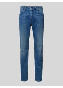 Tom Tailor Slim Fit Jeans in unifarbenem Design Modell 'Josh'