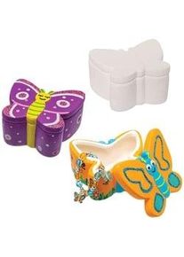 Schmuckkästchen "Schmetterling" aus Keramik (Box mit 3) Keramik & Porzellan