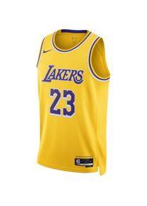 Nike LeBron James Los Angeles Lakers Spielertrikot Herren gelb XXL