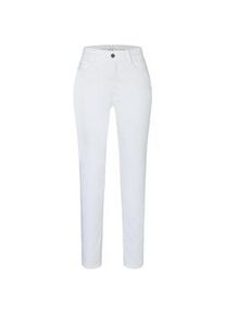 Menabo Stretch-Jeans MAC "Dream" Gr. 44, Länge 30, weiß (whitedenim) Damen Jeans Röhrenjeans Bestseller