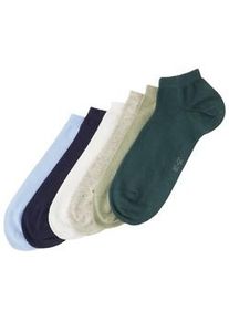 Tom Tailor Damen Socken im Multipack, blau, Gr. 35-38