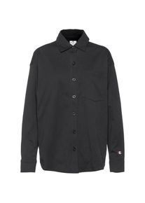 Champion Legacy Langarmhemd Damen - schwarz - Gr. L - Baumwolle