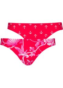 Seafolly Ahoy Bikini Hose - rot - Gr. 36 - Polyamid/Elastan