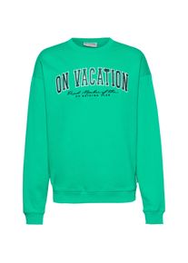 On Vacation College Sweatshirt - grün - Gr. L - Baumwolle/Polyester