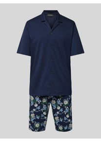 Hanro Pyjama mit Reverskragen