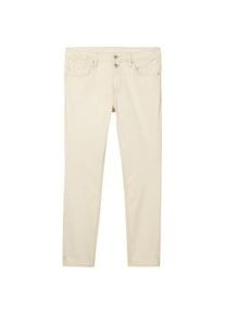 Tom Tailor Damen Alexa Slim Jeans, braun, Uni, Gr. 26/28