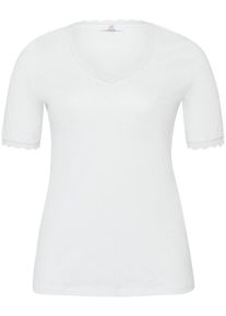 V-Shirt 1/2-Arm Emilia Lay weiss