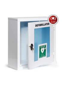 MEDX5 Universal Defibrillator AED-Metall-Wandkasten mit Alarm für Innen