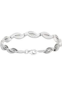 Silberarmband Vivance "exclusive style" Armbänder Gr. Silber 925 (Sterlingsilber), silberfarben (silber 925) Damen