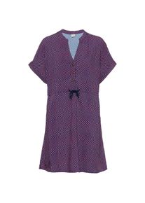 Iriedaily Franji Kurzarmkleid Damen - blau - Gr. S - Viskose