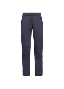 Jack Wolfskin Hiking Alpine Wanderhose Damen - grau - Gr. 44 - Polyester/Elastan