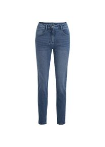 Gina Damen Mom-Jeans mit Used-Waschung
