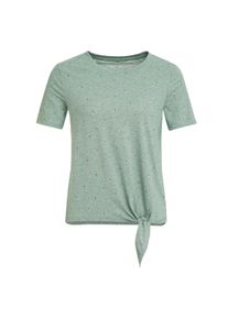 Gina Damen T-Shirt mit Knotendetail