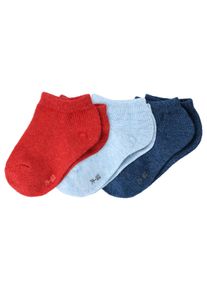 Topomini 3 Paar Baby Sneaker-Socken in Unifarben