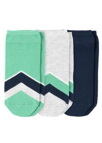 Topolino 3 Paar Jungen Sneaker-Socken in drei Farben