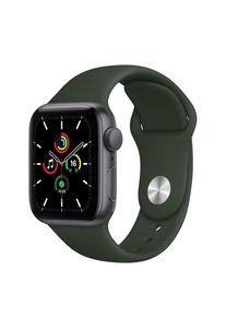 Apple Watch (Series 5) 2019 GPS 44 mm - Aluminium Space Grau - Sportarmband Grün