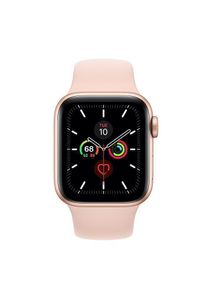 Apple Watch (Series 5) 2019 GPS + Cellular 44 mm - Aluminium Gold - Sportarmband Rosa