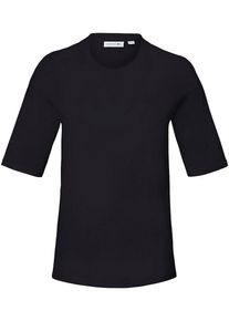 Rundhals-Shirt langem 1/2-Arm Lacoste schwarz