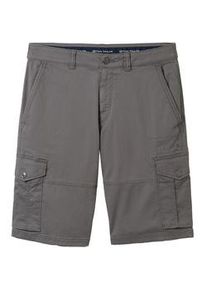 Tom Tailor Herren Cargo Shorts, grau, Uni, Gr. 30