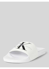 Calvin Klein Jeans Slides mit Label-Print Modell 'MONOGRAM'