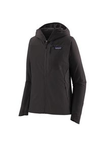 Patagonia R1 CrossStrata Hoody Softshelljacke Women (Größe XS |schwarz)