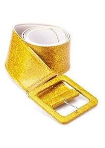 buttinette Gürtel "Glitter", gold