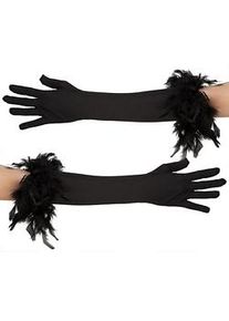 buttinette Handschuhe "Glamour", schwarz