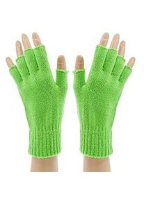 buttinette Strick-Handschuhe, hellgrün