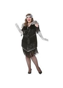 buttinette Charleston-Kostüm "Lady Noir" für Damen