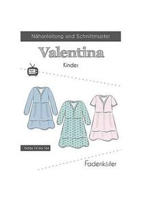 Fadenkäfer Fadenkäfer Schnitt "Kleid Valentina" für Kinder