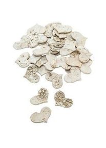 buttinette Herzen aus Birkenrinde, 3,5 cm, 30 Stück