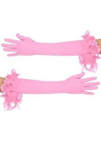 buttinette Handschuhe "Glamour", rosa