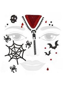 buttinette Face-Art Tattoo "Halloween"