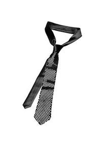 buttinette Krawatte "Pailletten", schwarz