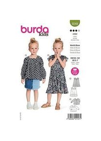 Burda Schnitt 9249 "Kleid & Bluse für Kinder"